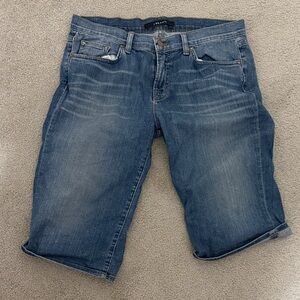 J Brand Blue Jean Shorts